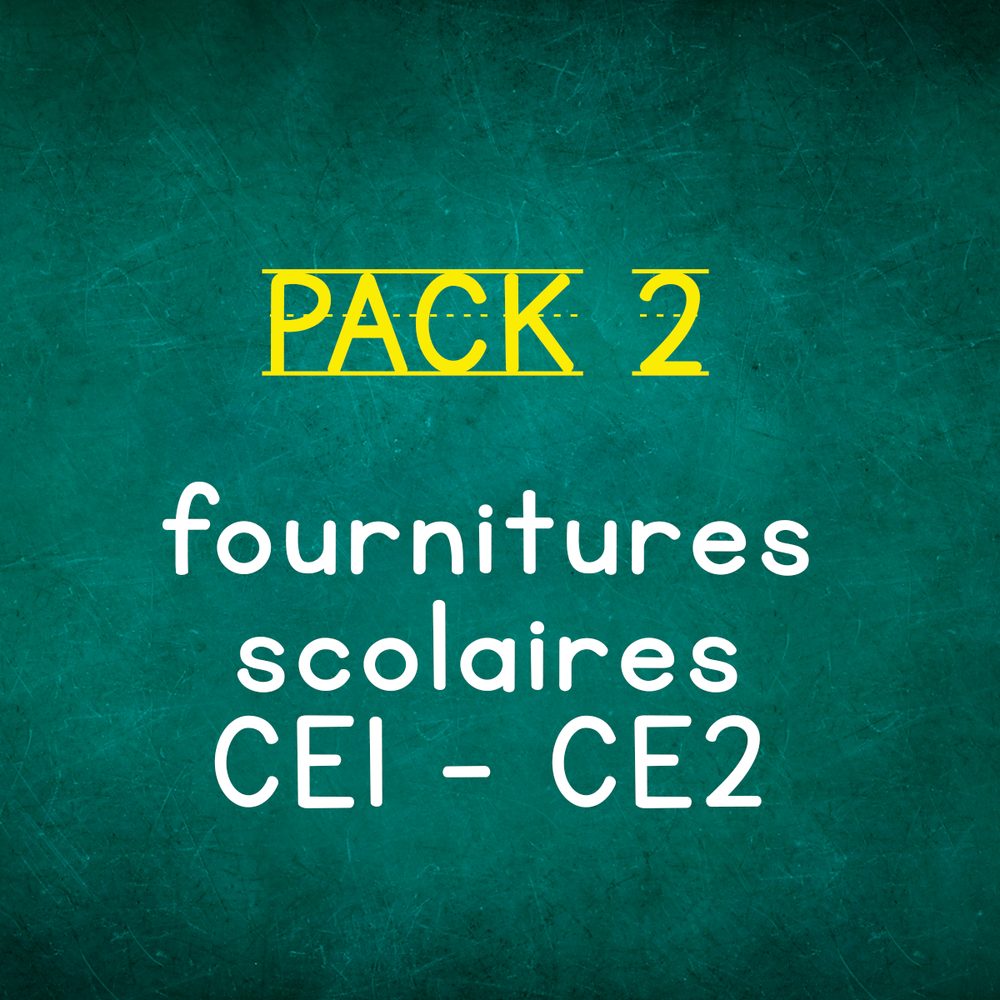 Fournitures CE1 - CE2